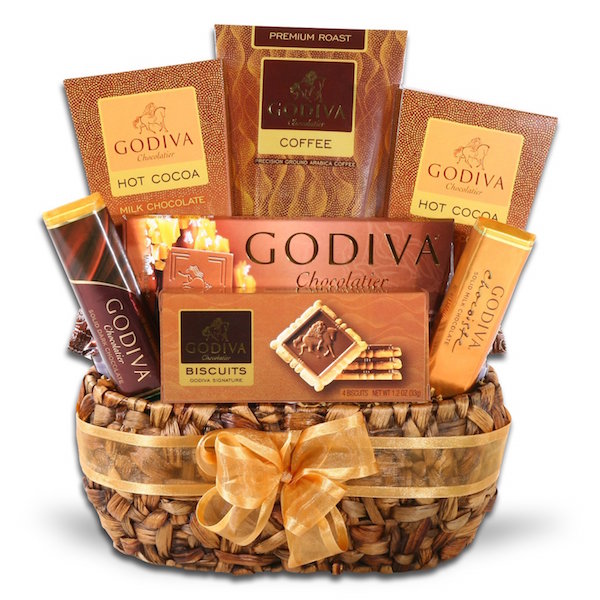 coffee gift for dad godiva gift basket