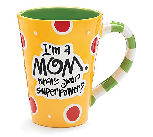 I'm Mom. What's Your Superpower - funny superhero Mother's Day mug