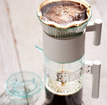 iced coffee brewer - pour over method