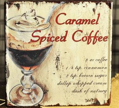 caramel spiced coffee