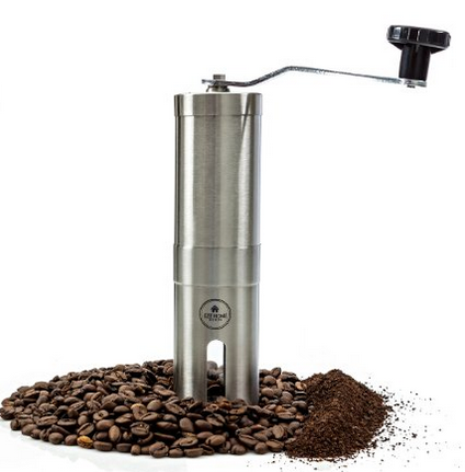 Burr manual coffee grinder