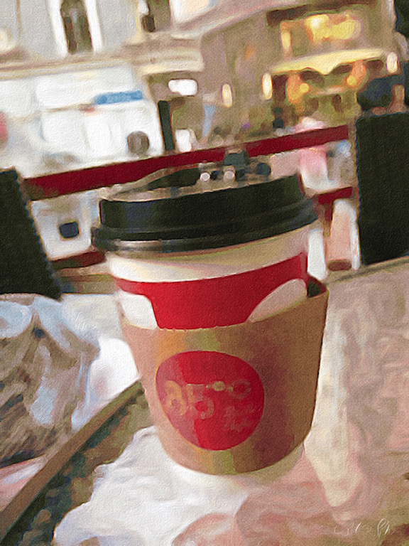 Coffee at 85 in Shanghai, China