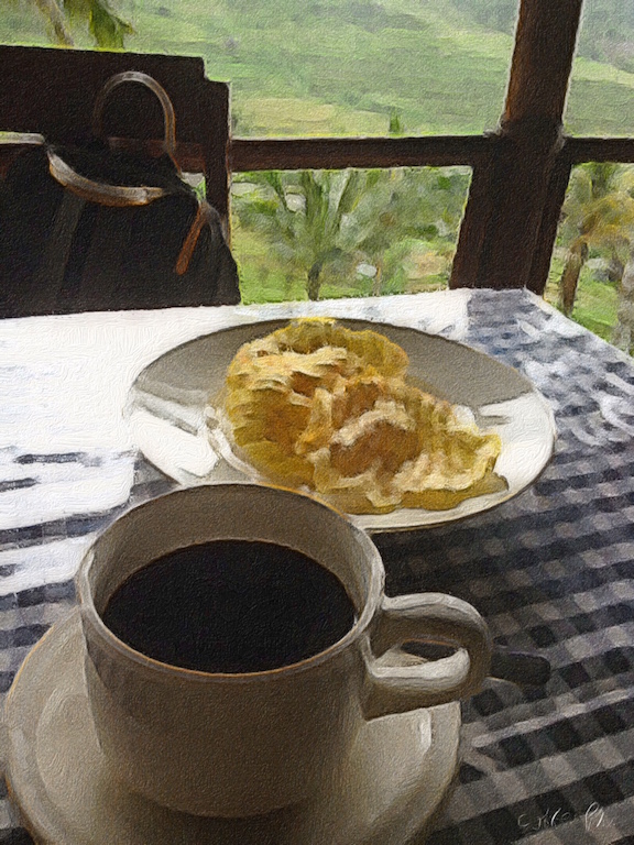 Coffee at Jatiluwih Rice Terrace, Bali
