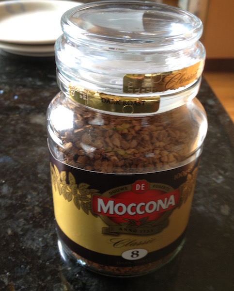 Moccona instant coffee