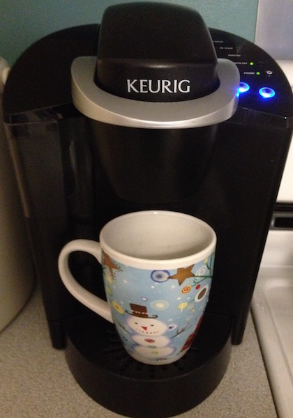 Keurig K40 ready to brew