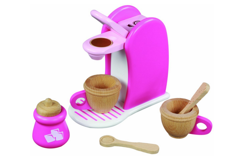 Dorjee Kids Coffee Maker Playset with Grinder, Play to Learn Coffee Making  Routine, Stimulates Imaginative Pretend Play and Life Skills, Gifts for