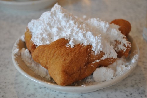 Beignets in Cafe du Monde