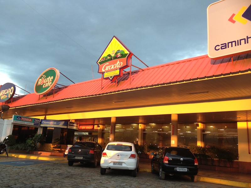 road trip coffee rest stops in Brazil