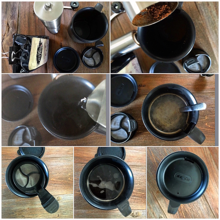 Zyliss Travel french press coffee mug