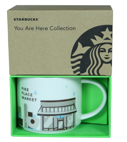Seattle Pike Place coffee mug