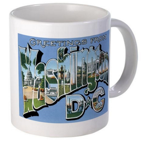 Washington DC coffee mug