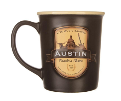 Austin Texas coffee mug