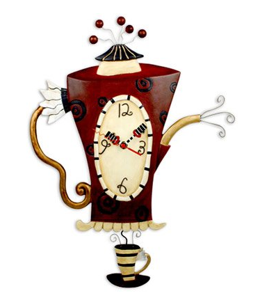coffee pot clock