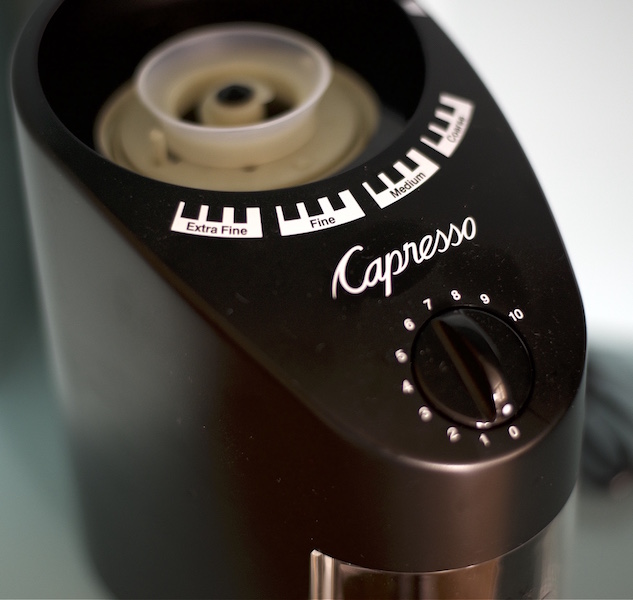 Capresso Burr coffee grinder