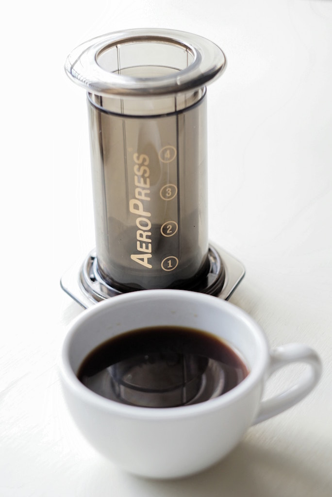 Aeropress coffee