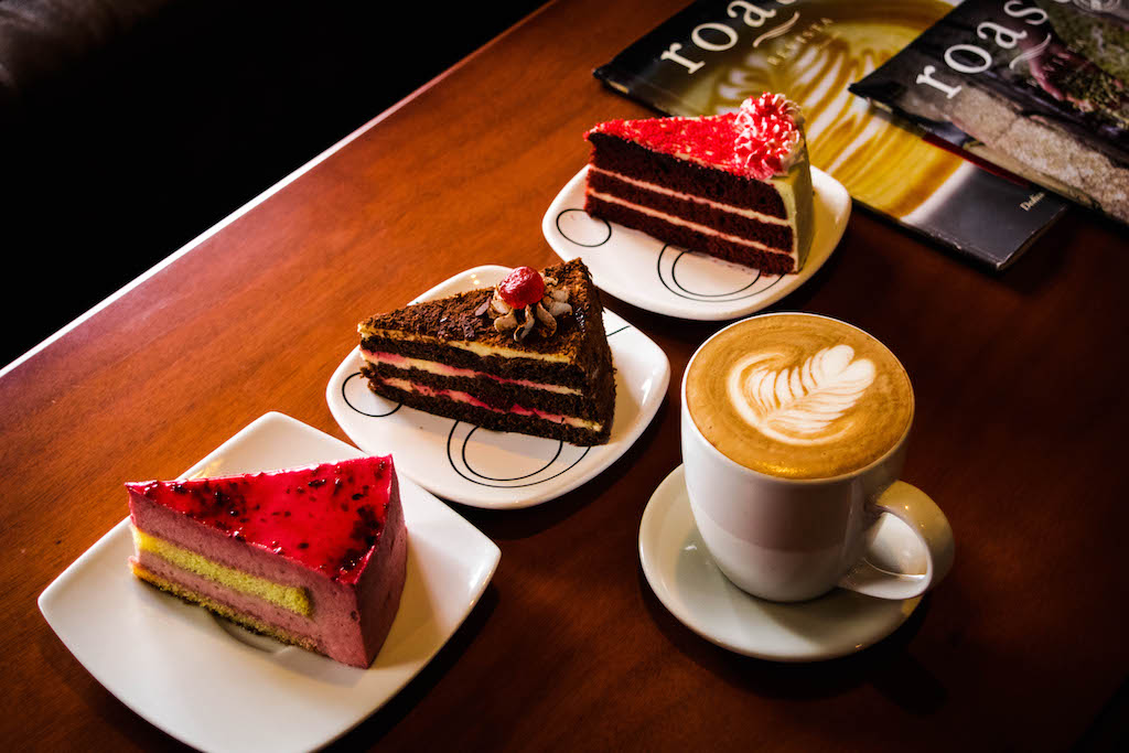 Cappuccino and dessert at The Coffeeteer (Photo credit: The Coffeeteer)