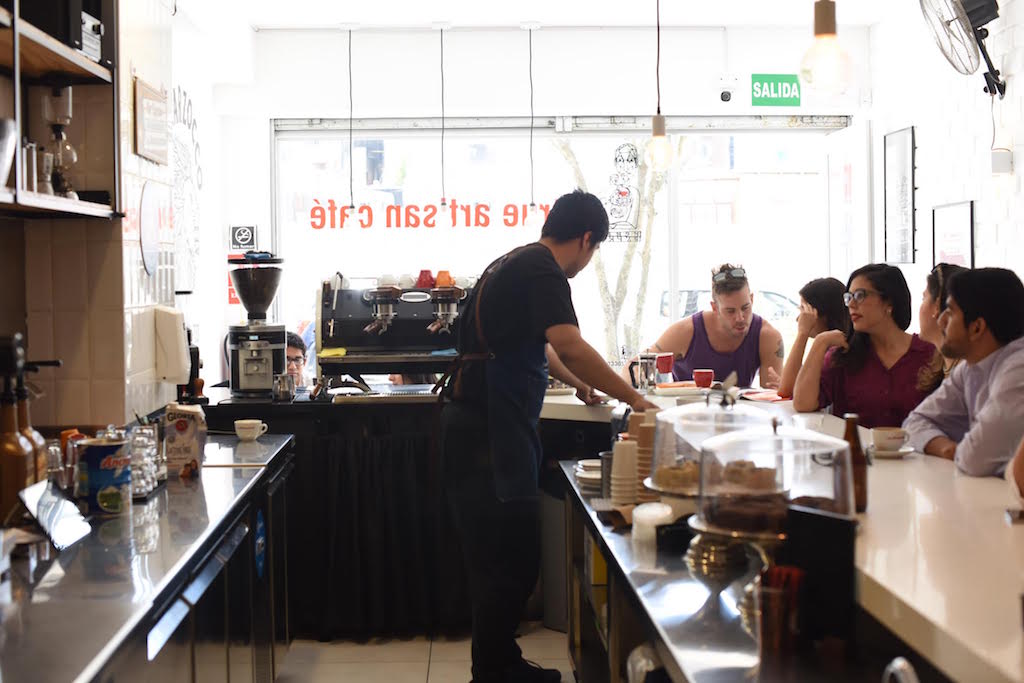 Coffee shops in Lima