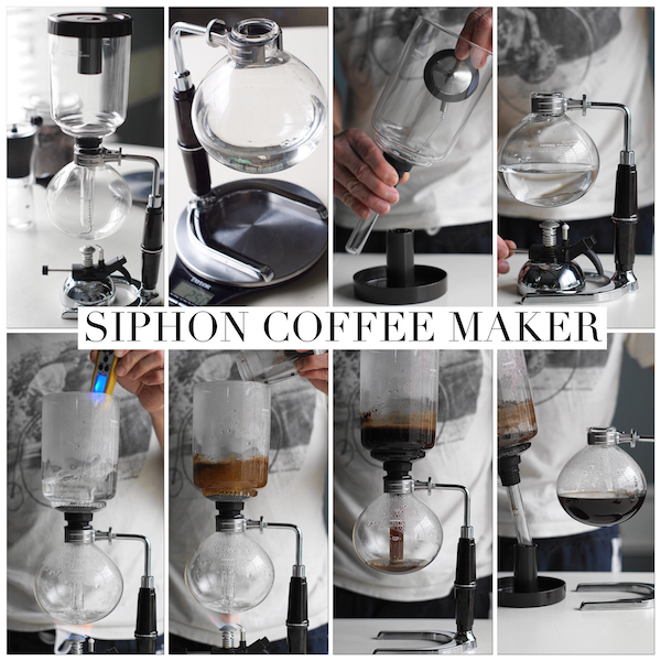 How To Brew Coffee Using A Vacuum Siphon Coffee Maker: Recipe