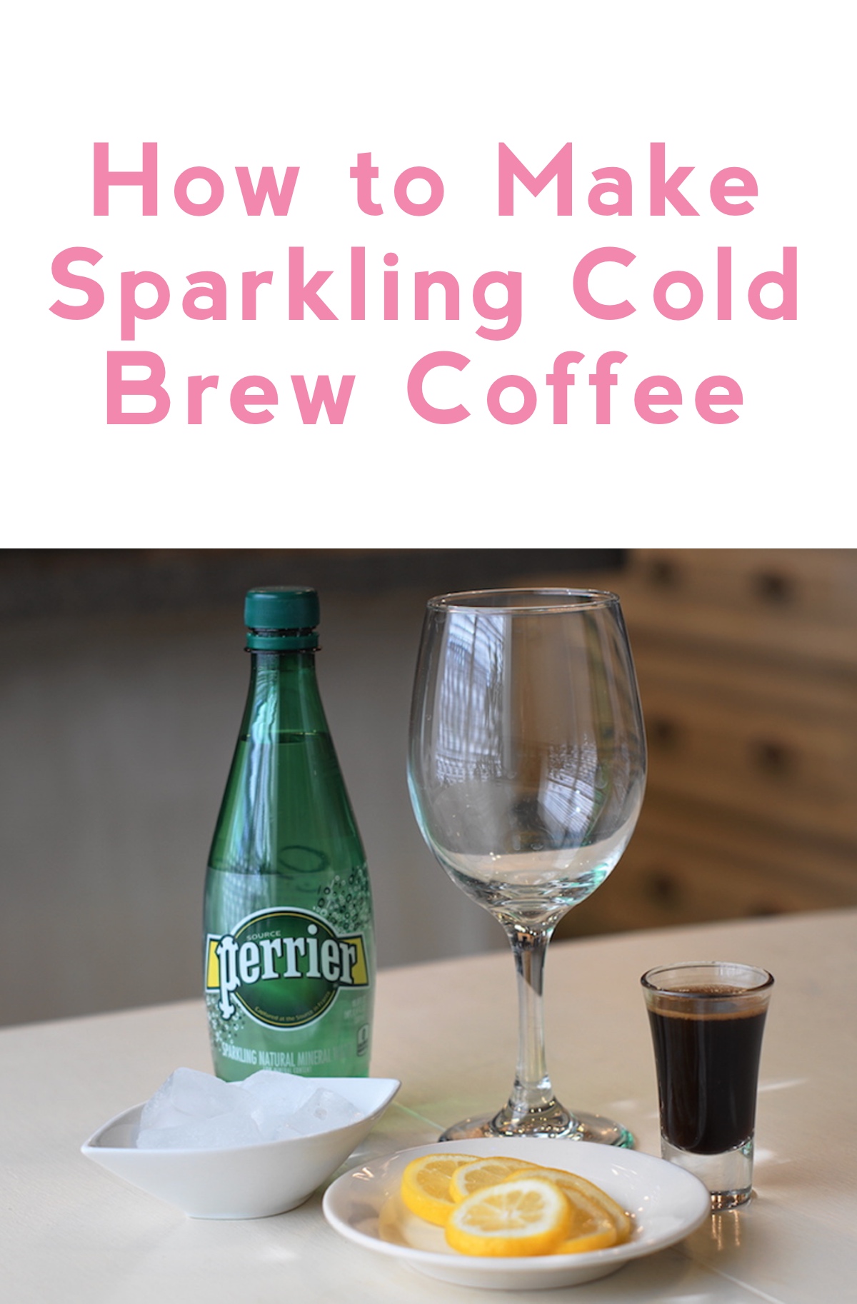 how to make sparkling cold brew coffee