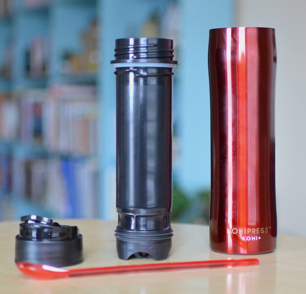 Kohipress Portable French Press and Travel Mug Review - Coffee Brew Guides