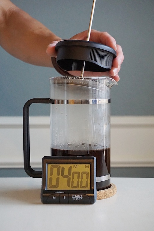 coffee smoothie french press