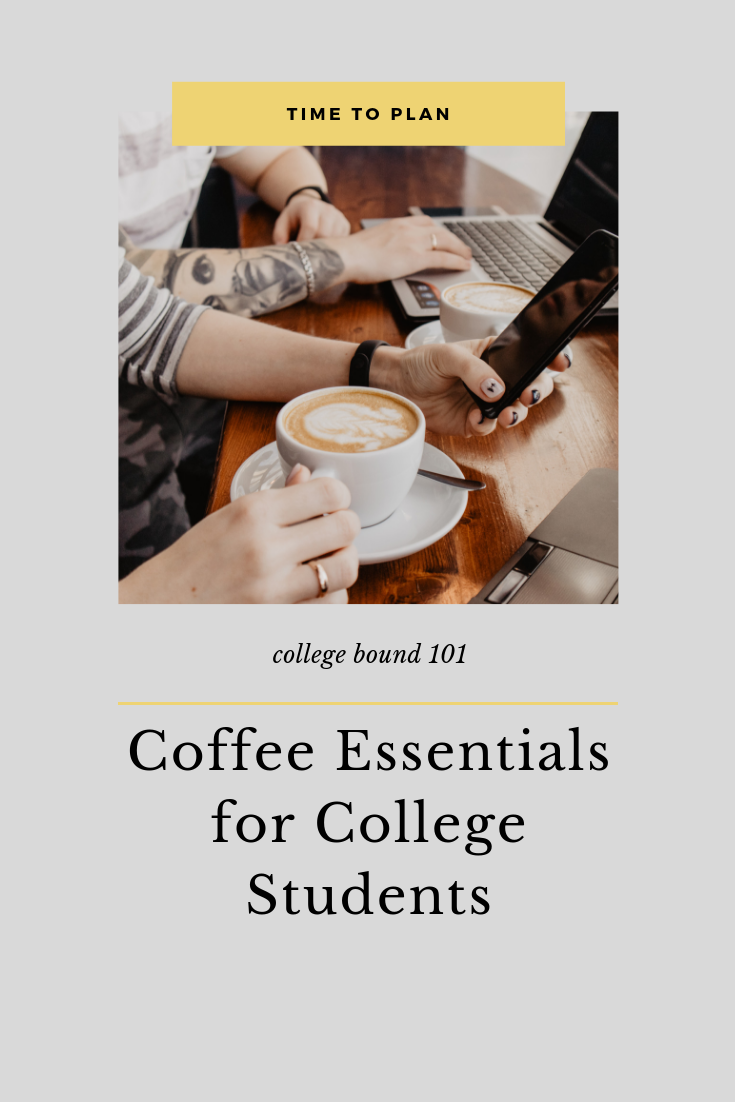 coffee essentials for college students