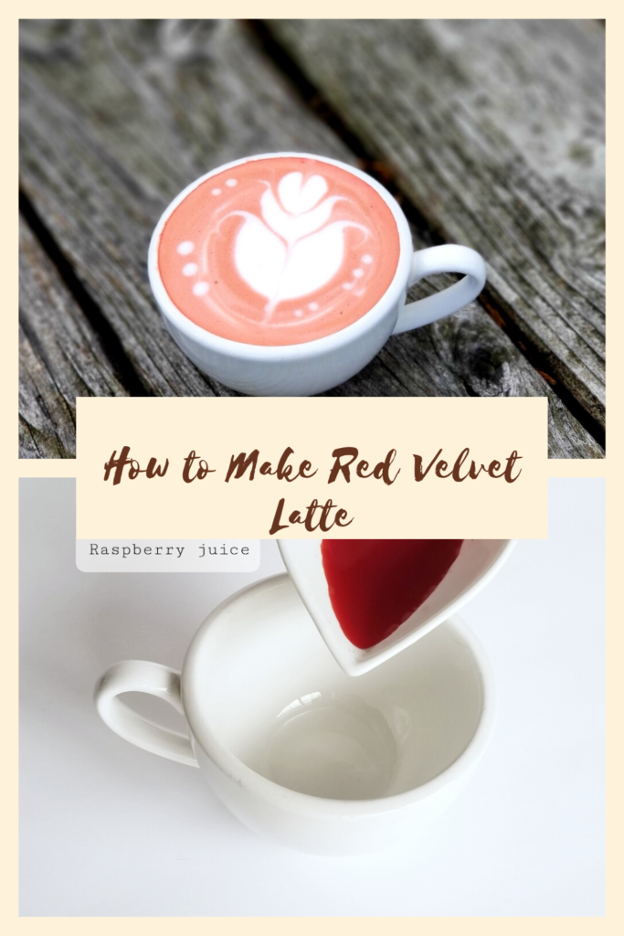 red velvet latte