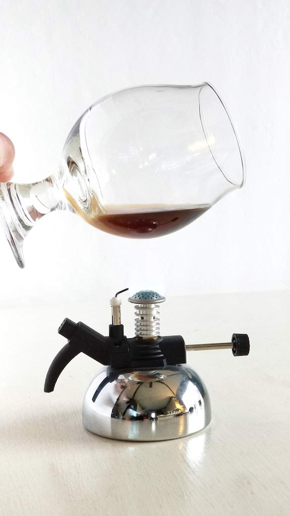 Warm the glass to prepare Irish coffee