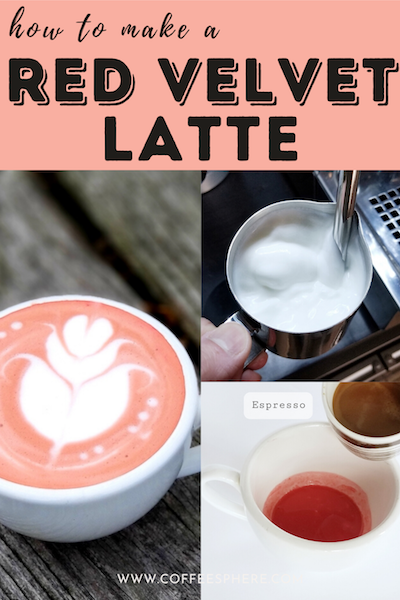 red velvet latte recipe