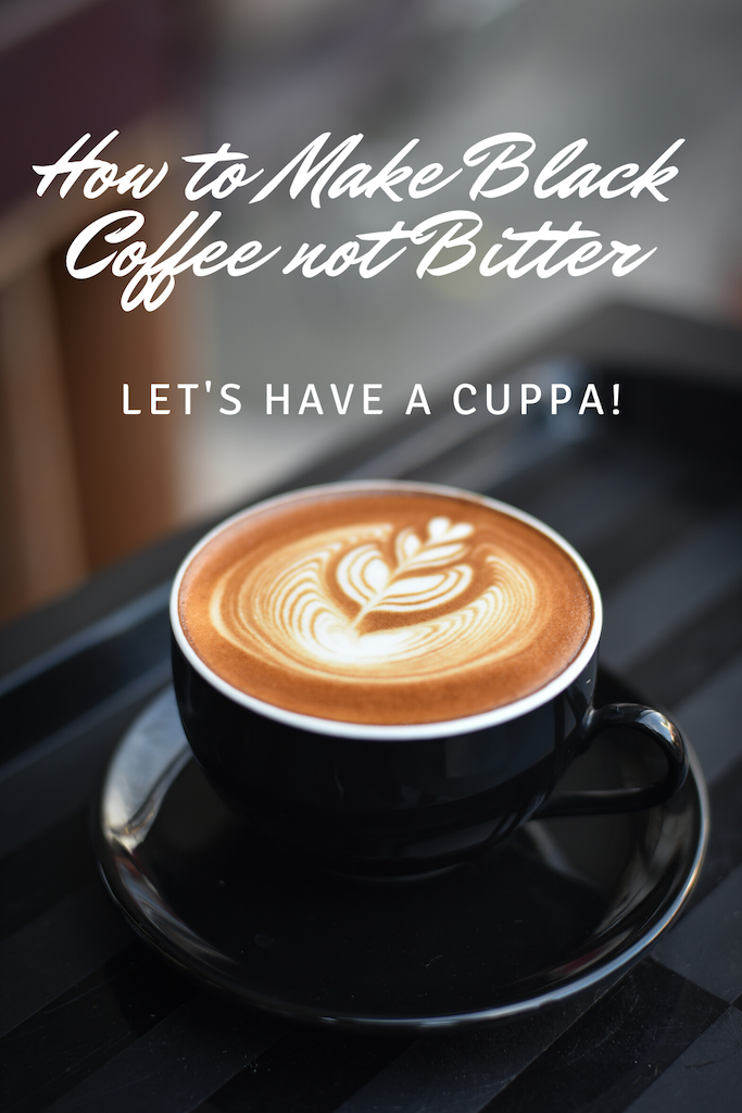 make your coffee less bitter
