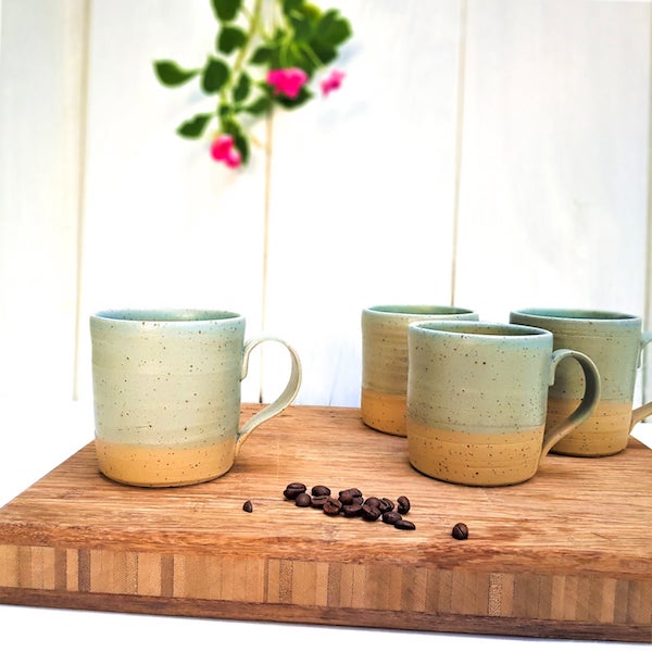 Set of Ceramic Mugs 