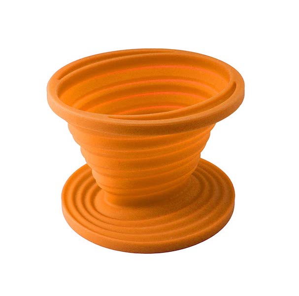 Collapsible Coffee Drip Orange