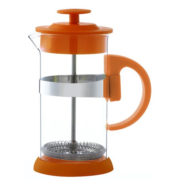Grosche Zurich French Press Coffee Maker Orange