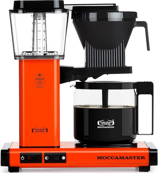 Moccamaster Glass Carafe Brewer Orange