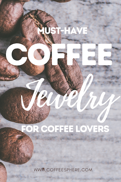 coffee jewelry for coffee lovers