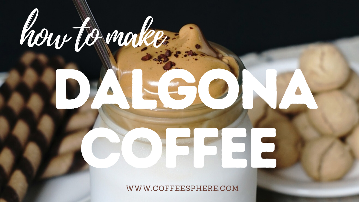 how to make dalgona coffee