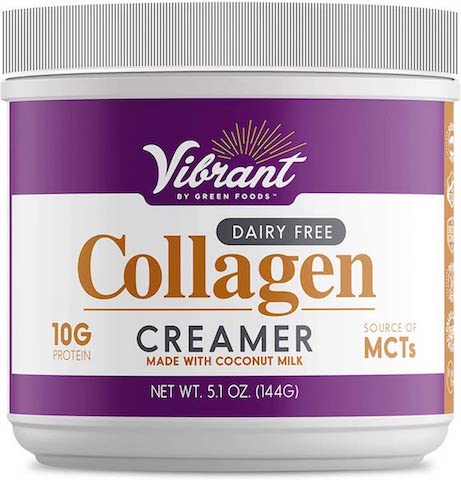 Vibrant Collagens Coconut Milk Collagen Coffee Creamer