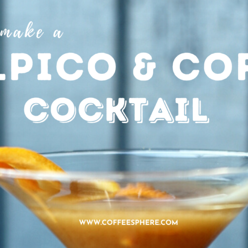 Coffee And Sake Cocktail Recipe The SaPresso