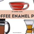 coffee enamel pins