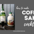 coffee sake cocktails
