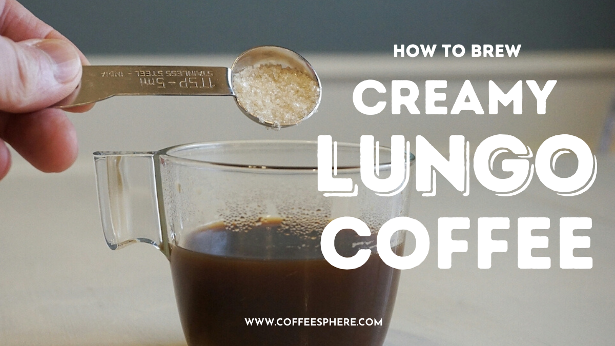 how to brew lungo coffee