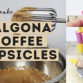 dalgona coffee popsicles