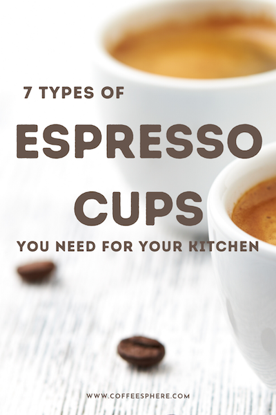 7 Types Of Espresso Cups (Demitasse Cups) To Buy 