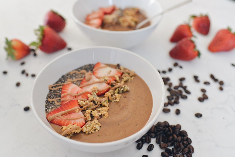 coffee smoothie bowl