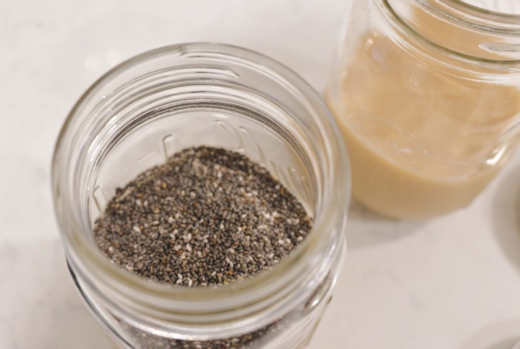 coffee chia pudding