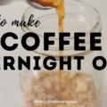 coffee overnight oats