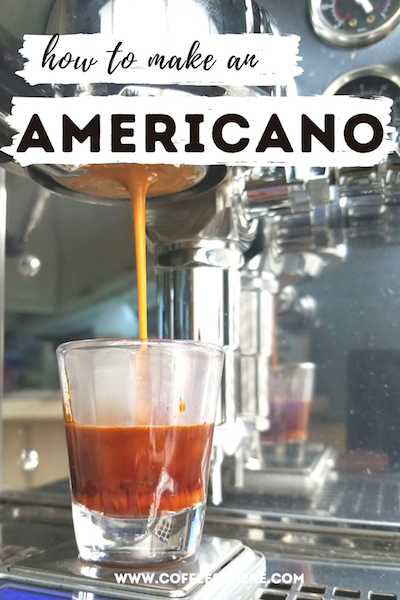 How to Make an Americano