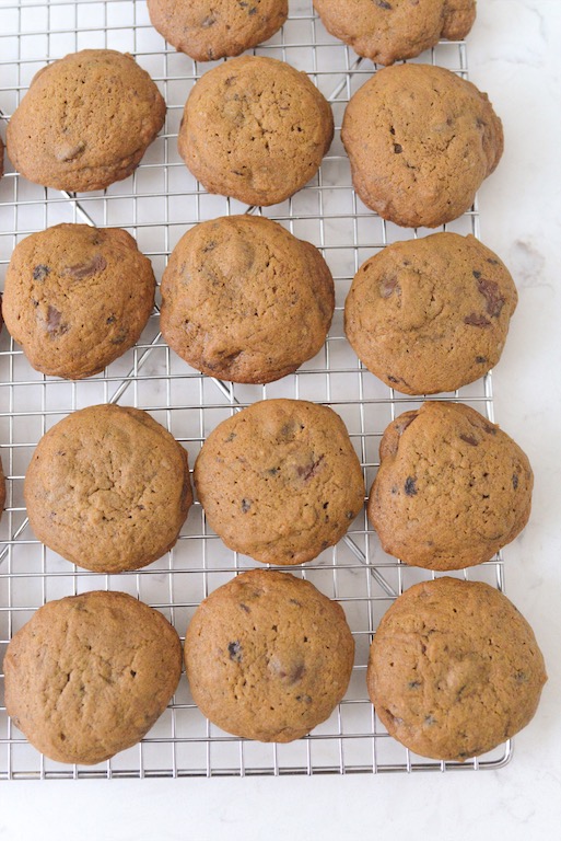 coffee chocolate chip cookies