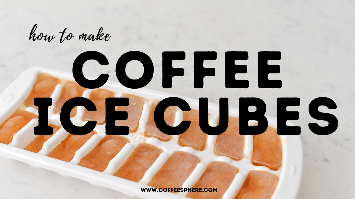 coffee ice cubes