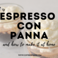 espresso con panna